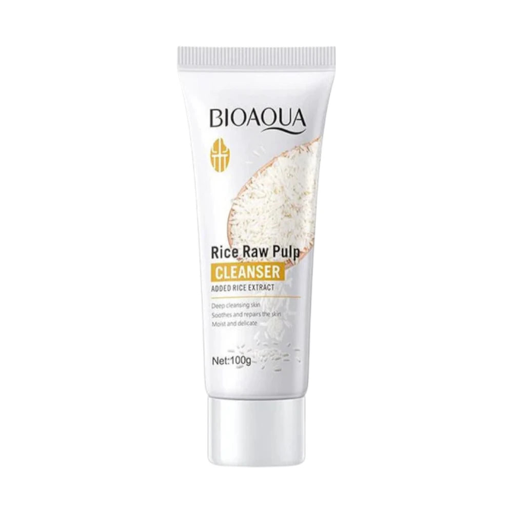 Bioaqua - Rice Raw Pulp Cleanser - Čisticí prostředek na obličej 100g