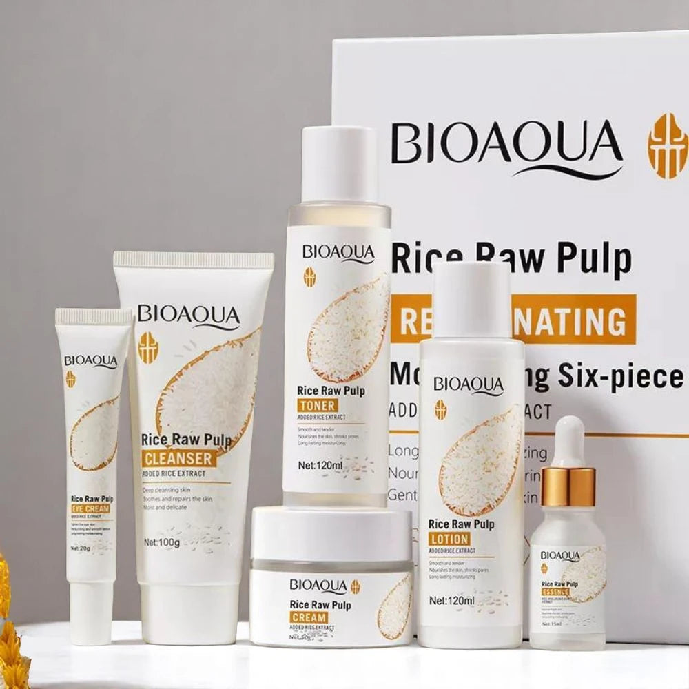 Bioaqua - Rice Raw Pulp Cleanser - Facial Cleanser 100g