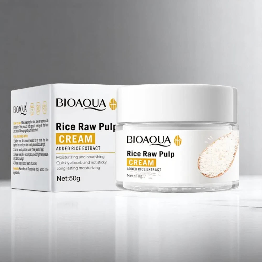 Bioaqua – Rice Raw Pulp Face Cream – Hydratační krém 50 g