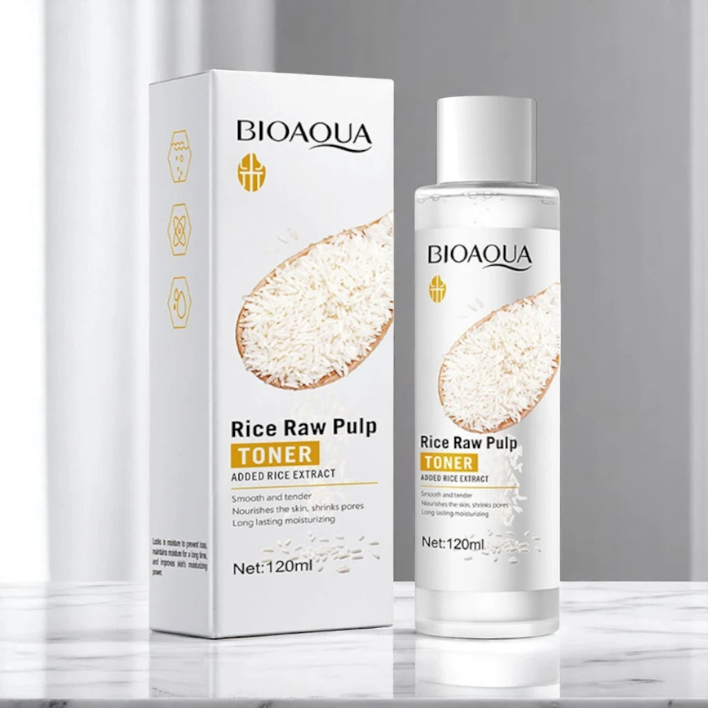 Bioaqua - Rice Raw Pulp Toner - Tonikum 120 ml