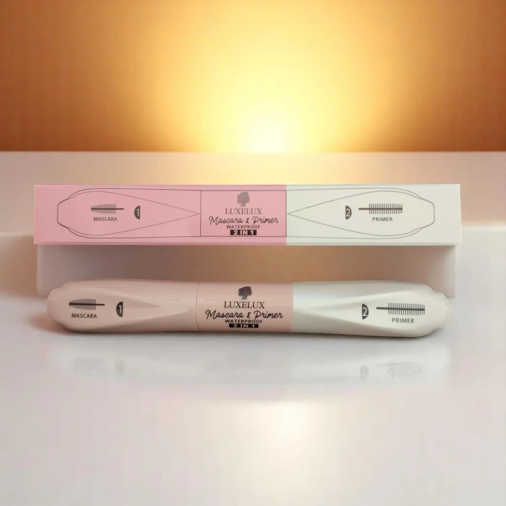 Luxelux - Mascara & Primer 2in1 - Primer & Waterproof Mascara