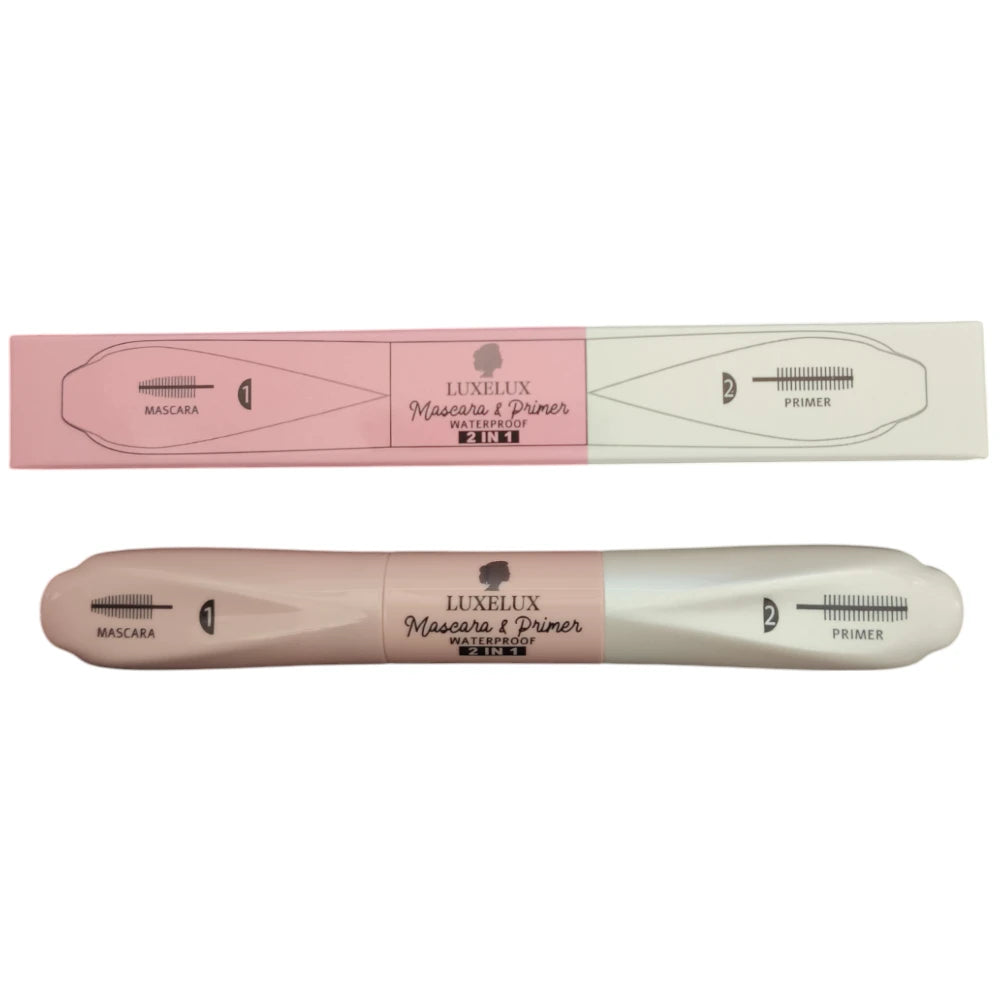 Luxelux - Mascara & Primer 2in1 - Primer & Waterproof Mascara