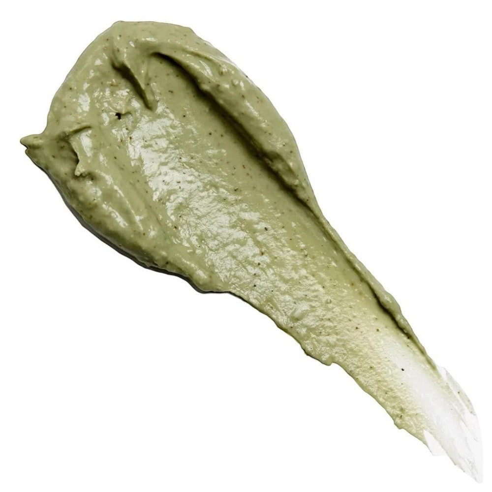 Skin TOGO VT Cosmetics Reedle Shot EX Cica Modeling Pack green soothing alginate face mask texture swatch