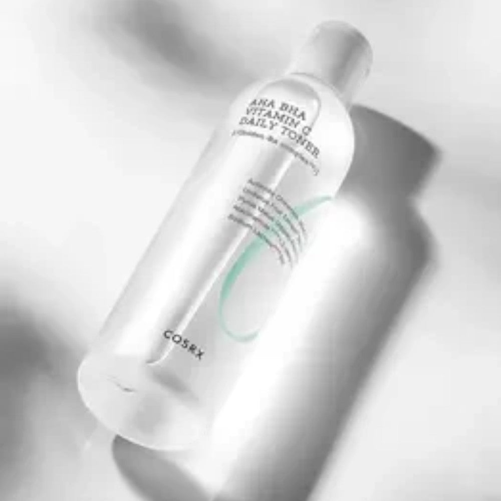 Skin TOGO COSRX AHA BHA Vitamin C Daily Toner 150ml bottle for gentle exfoliation and skin brightening