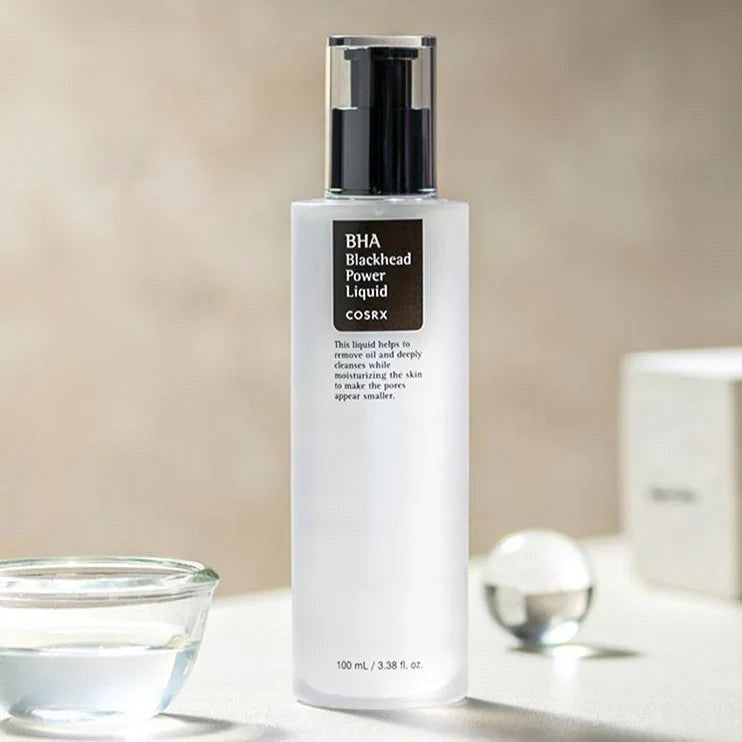 Skin TOGO Cosrx BHA Blackhead Power Liquid 100ml exfoliating serum bottle for pore care and blackhead removal