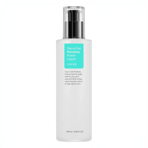 Skin TOGO COSRX Two In One Poreless Power Liquid 100ml bottle with white frosted finish and teal label