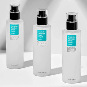 Skin TOGO COSRX Two In One Poreless Power Liquid bottles featuring BHA for pore refining and sebum control