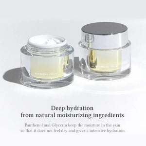 Skin TOGO Dr.Althea Niathione Cream jars showing white moisturizing cream texture and elegant glass packaging