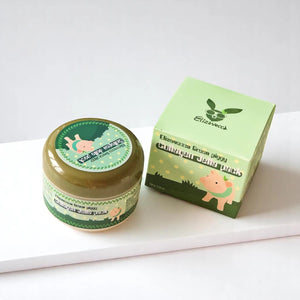Skin TOGO Elizavecca Green Piggy Collagen Jella Pack hydrating face mask jar and box with cute pig illustration