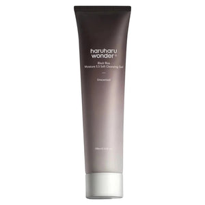 Skin TOGO Haruharu WONDER Black Rice Moisture 5.5 Soft Cleansing Gel in a 100ml gradient brown squeeze tube
