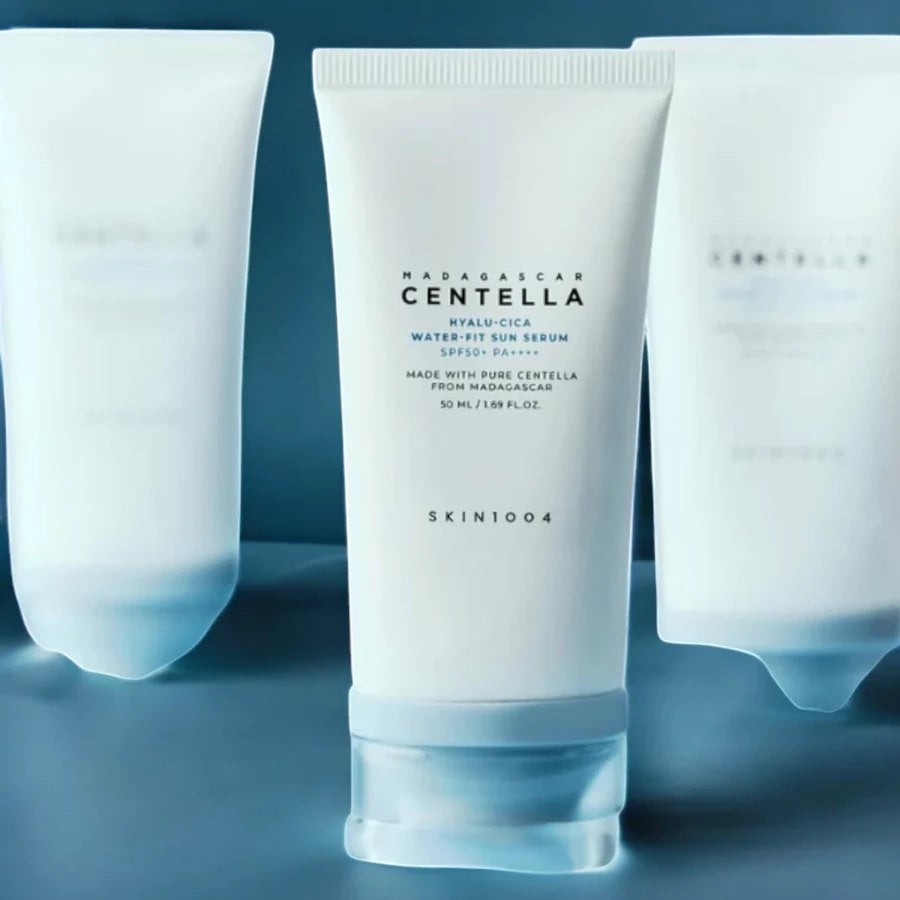 Skin TOGO SKIN1004 Madagascar Centella Hyalu-Cica Water-Fit Sun Serum duo pack with SPF 50+ PA++++ protection