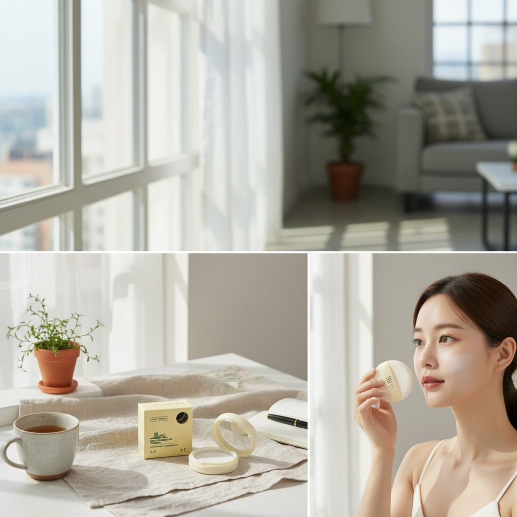 Skin TOGO VT Cosmetics Cica No-Sebum Mild Powder for mattifying oily skin with soothing cica extract