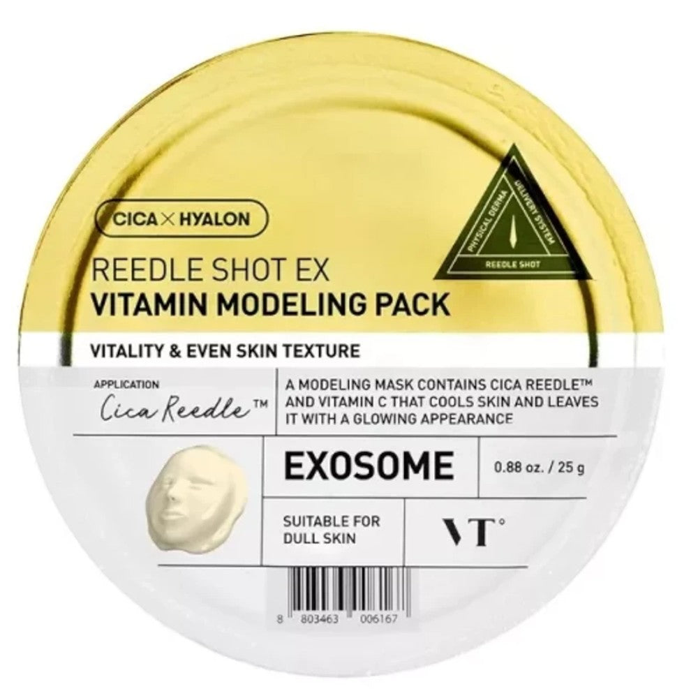 Skin TOGO VT Cosmetics Reedle Shot EX Vitamin Modeling Pack with Cica Reedle and Vitamin C for glowing skin
